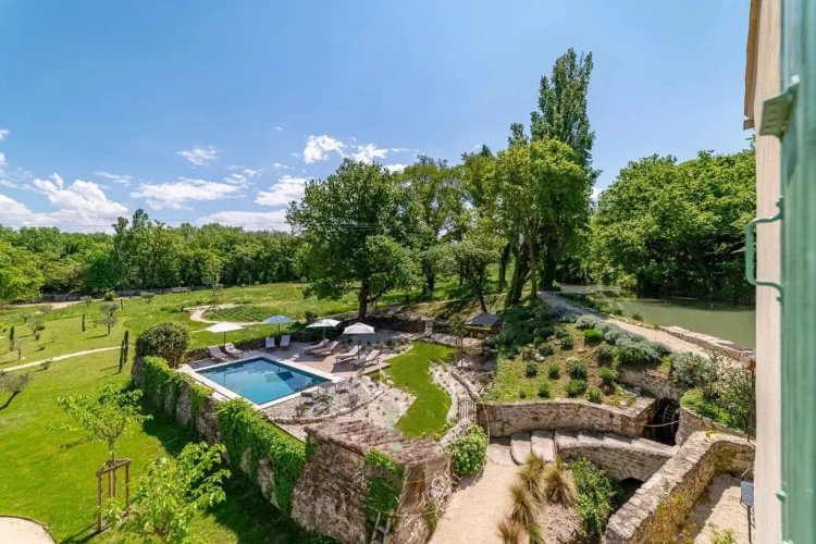 Photos 3 - Tourist - Historic 18th century mill – Charming estate with guest house activity – Grignan (Drôme Provençale)
