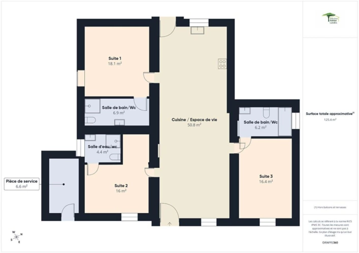 Photos 5 - Équestre - Une maison landaise chaleureuse sur plus de 2 hectares