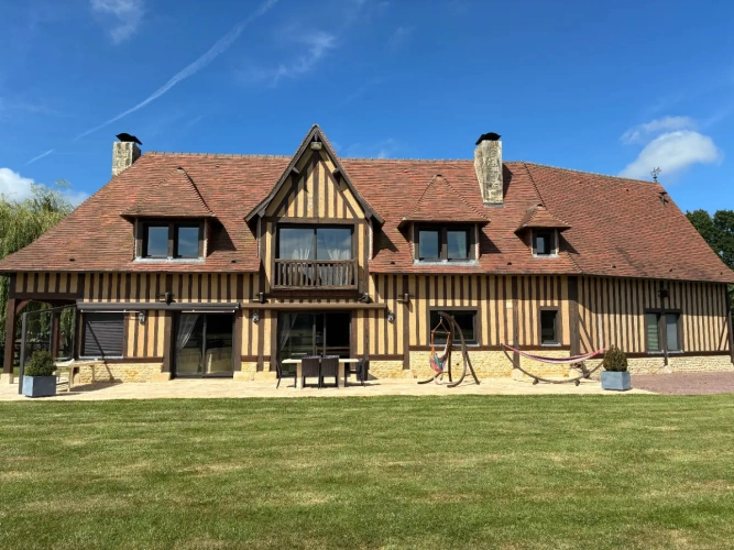 Photos 1 - Équestre - Tourgéville  Domaine d’exception de 5,6 hectares avec piscine
