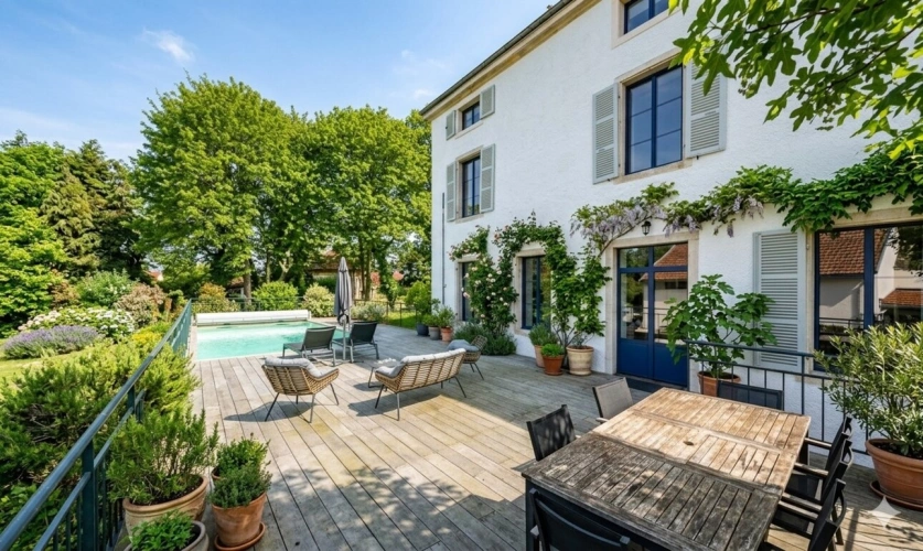 Photos 4 - Prestige - Propriété à vendre composée d'une demeure de Maitre et une deuxième maison avec piscine et jardin
