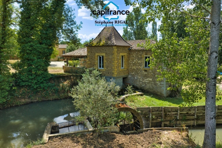 Photos 23 - Prestige - Propriete à vendre 6 pièces PAULHIAC (47) propriété de 265m2 comprenant maison, moulin et dépendances