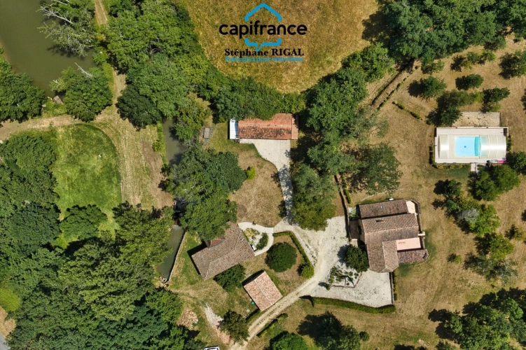 Photos 25 - Prestige - Propriete à vendre 6 pièces PAULHIAC (47) propriété de 265m2 comprenant maison, moulin et dépendances