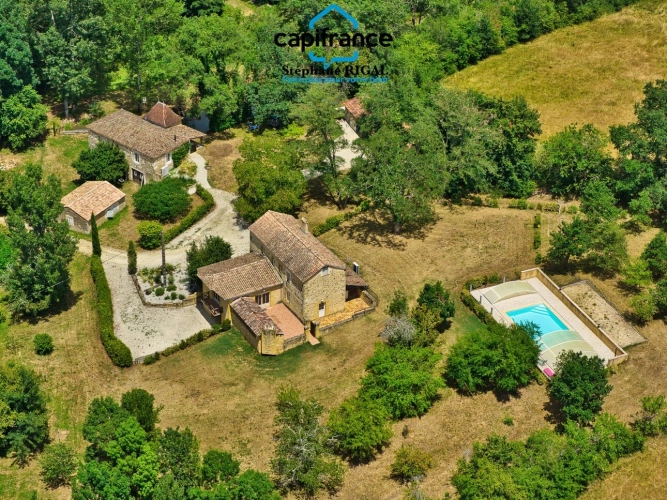 Photos 26 - Prestige - Propriete à vendre 6 pièces PAULHIAC (47) propriété de 265m2 comprenant maison, moulin et dépendances