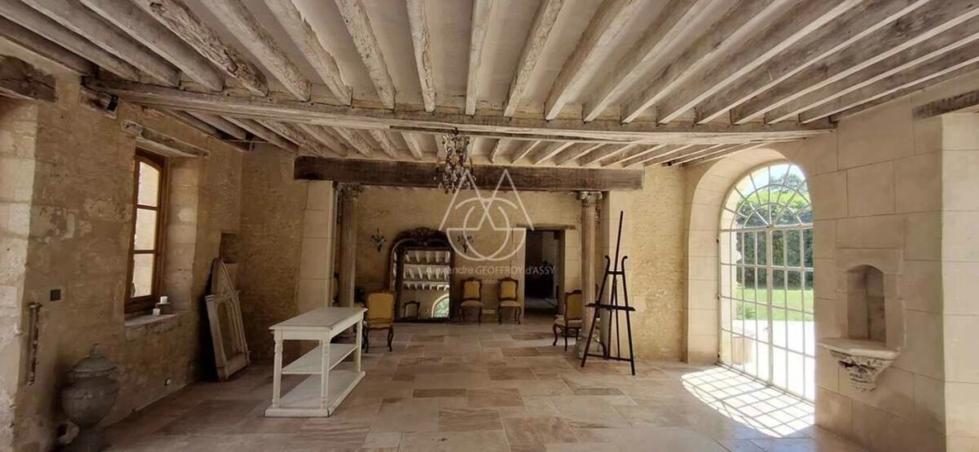 Photos 6 - Prestige - Beau château du XVIIIe siècle avec dépendances, incluant une salle de réception, situé dans l'Orne