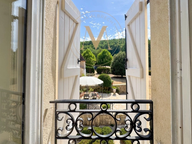 Photos 3 - Rurale - Manoir de caractère avec piscine intérieure, gîte et 11,6 hectares de nature préservée – LACAPELLE CABANAC (46)