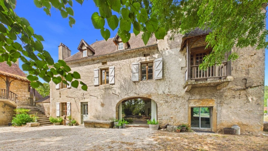 Photos 1 - Prestige - Propriété de charme avec vue dégagée et accès aux rives du Lot