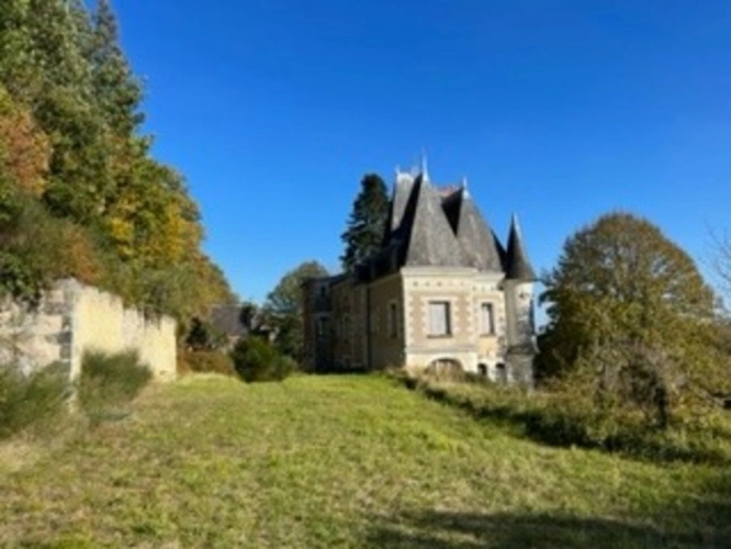 Photos 5 - Prestigious - Sublime château édifié au XVI°et remanié au XIX° surblomblant la vallée de la Loire entre Amboise et Tours