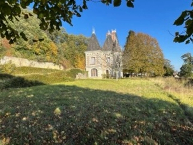 Photos 22 - Prestigious - Sublime château édifié au XVI°et remanié au XIX° surblomblant la vallée de la Loire entre Amboise et Tours