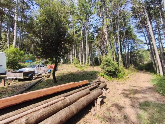 Photos 11 - Touristique - Rare - Terrain boisé 3577 m² avec Permis de Construire Purgé (Villa + 3 Gîtes touristiques) – Sud Ardèche