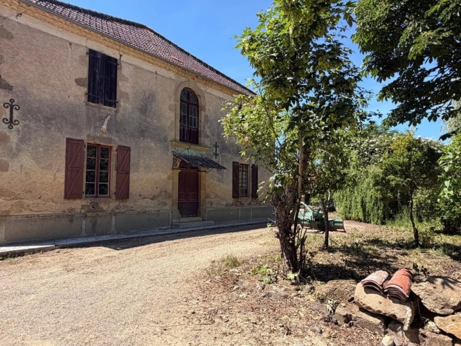 Photos 1 - Prestige - PLAISANCE (32); AUTHENTIQUE MAISON GASCONNE 300M2 dans son jus, un peu cachée, 1HA grandes dependances