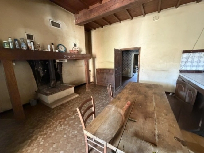 Photos 5 - Prestige - PLAISANCE (32); AUTHENTIQUE MAISON GASCONNE 300M2 dans son jus, un peu cachée, 1HA grandes dependances