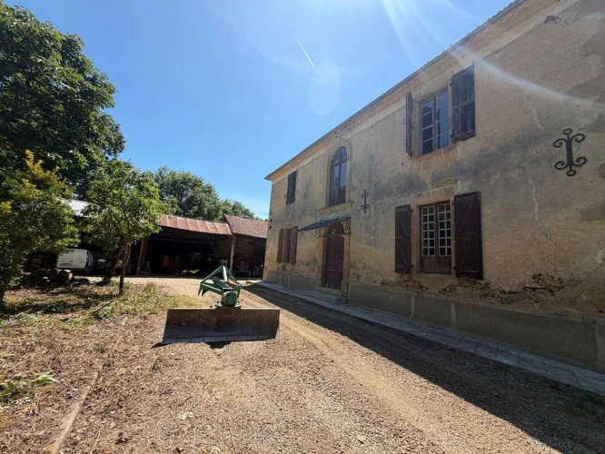 Photos 8 - Prestige - PLAISANCE (32); AUTHENTIQUE MAISON GASCONNE 300M2 dans son jus, un peu cachée, 1HA grandes dependances