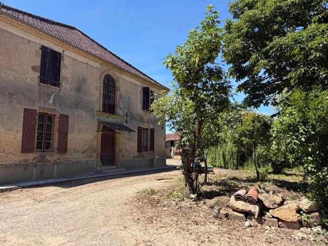 Photos 17 - Prestige - PLAISANCE (32); AUTHENTIQUE MAISON GASCONNE 300M2 dans son jus, un peu cachée, 1HA grandes dependances