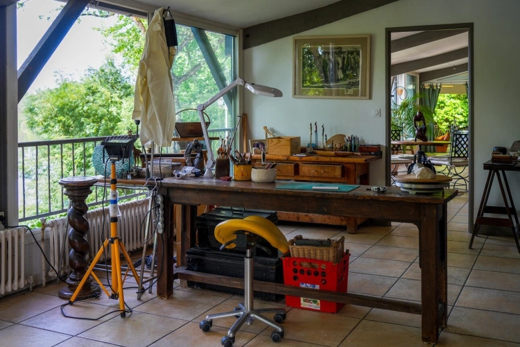 Photos 35 - Touristique - Propriete à vendre 14 pièces SAINTE LIVRADE SUR LOT (47)Sainte-Livrade-sur-Lot – Propriété de caractère à projets multiples en bord de rivière avec accès privatif au Lot