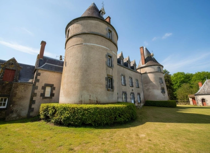 Photos 4 - Prestige - CHÂTEAU D'EXCEPTION DES XVe ET XIXe SIÈCLES DOMAINE DE 108 HECTARES, MONUMENT HISTORIQUE, HAUTE-VIENNE