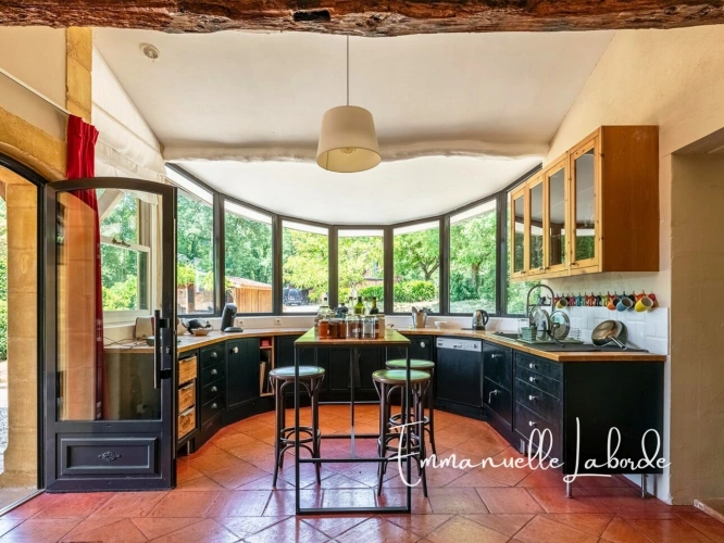 Photos 3 - Tourist - Stone property with guest house, swimming pool and 2.5 hectares – Lalinde, Dordogne (24)