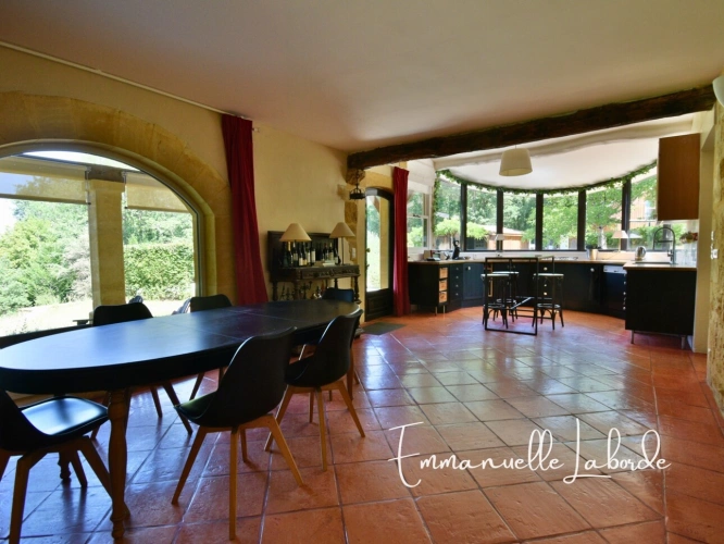 Photos 4 - Tourist - Stone property with guest house, swimming pool and 2.5 hectares – Lalinde, Dordogne (24)