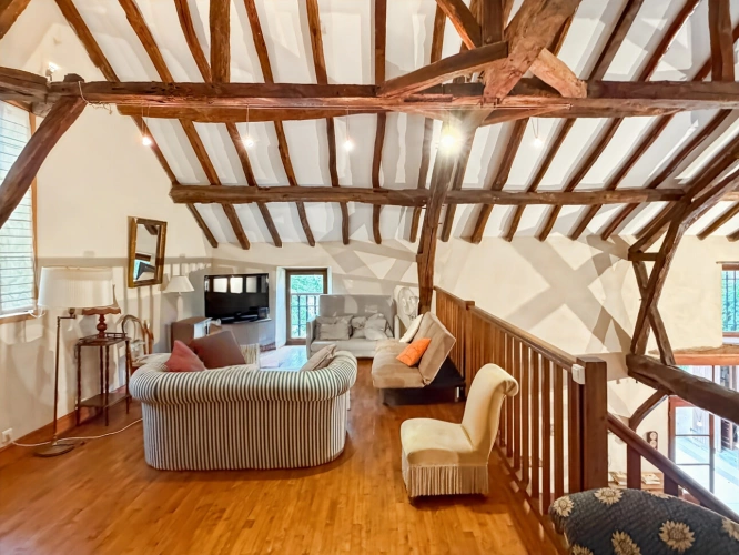 Photos 13 - Touristique - Propriété 358 m2 à vendre -avec 7700 m2 de parc - Maison 8 pièces de 234 m2, gîte de 124 m2 et piscine proche de MARCIAC (32)