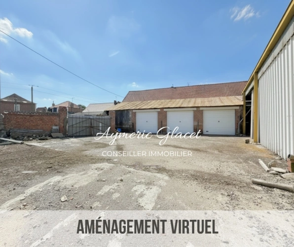 Photos 8 - Agricole - Hangar couvert + préau – stockage / hivernage / activité – 741 m² – NOYELLES SUR SELLE (59)