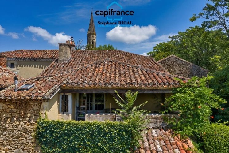 Photos 2 - Prestige - Propriete à vendre 11 pièces CUZORN (47), Propriété de caractère de 280 m² avec piscine et 1,3 hectare