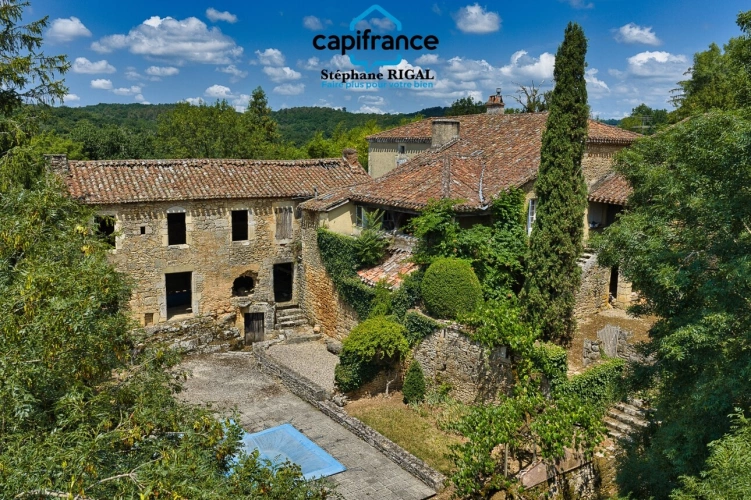 Photos 4 - Prestige - Propriete à vendre 11 pièces CUZORN (47), Propriété de caractère de 280 m² avec piscine et 1,3 hectare