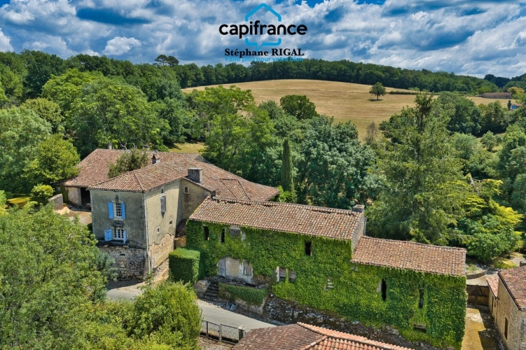 Photos 6 - Prestige - Propriete à vendre 11 pièces CUZORN (47), Propriété de caractère de 280 m² avec piscine et 1,3 hectare