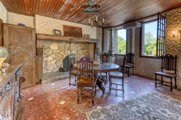 Photos 10 - Prestige - Propriete à vendre 11 pièces CUZORN (47), Propriété de caractère de 280 m² avec piscine et 1,3 hectare
