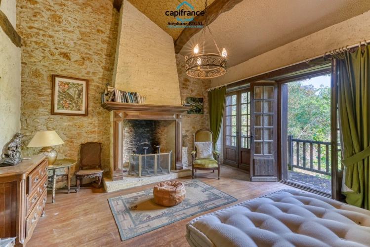 Photos 14 - Prestige - Propriete à vendre 11 pièces CUZORN (47), Propriété de caractère de 280 m² avec piscine et 1,3 hectare
