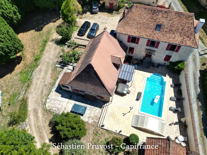 Photos 4 - Prestige - Dpt Dordogne (24), à vendre 11 pièces proche Thiviers (24) propriété de 325 m², terrain 22200 m², dépendance, piscine