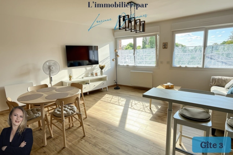 Photos 2 - Rurale - Propriété complète : Une maison de 160m2 + 3 gîtes meublés (possibilité 4) + Hangar + Terrain à Nivelle (59)
