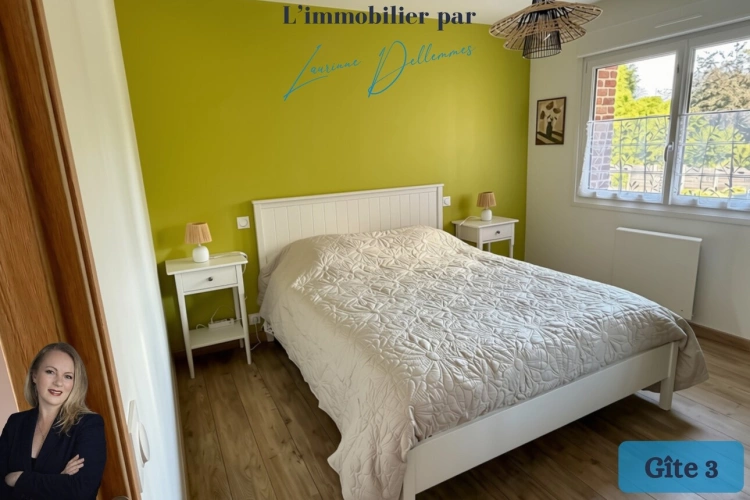 Photos 3 - Rurale - Propriété complète : Une maison de 160m2 + 3 gîtes meublés (possibilité 4) + Hangar + Terrain à Nivelle (59)