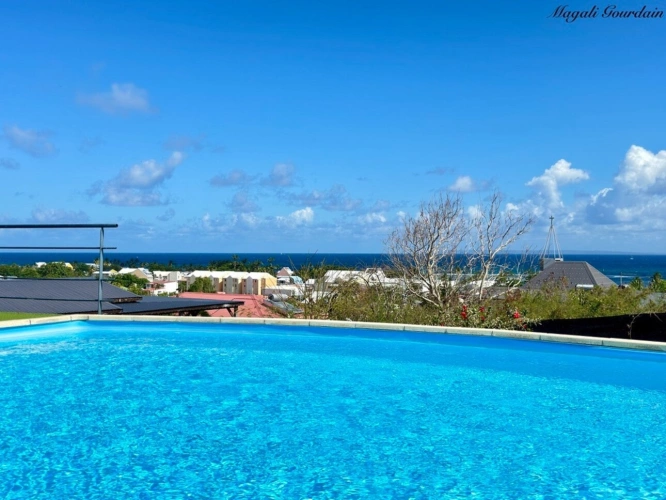 Photos 3 - Prestige - A VENDRE - PROPRIETE D'EXCEPTION AVEC VUE MER ET POTENTIEL LOCATIF REMARQUABLE - SAINTE ANNE