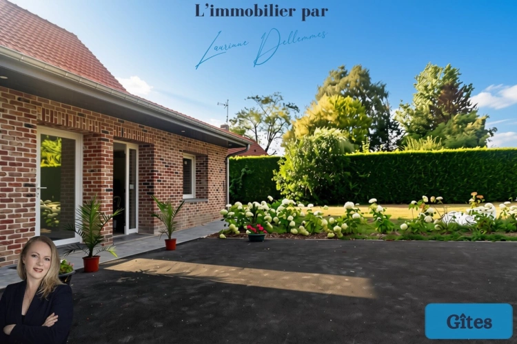 Photos 13 - Touristique - Propriété complète : Une maison de 160m2 + 3 gîtes meublés (possibilité 4) + Hangar + Terrain à Nivelle (59)