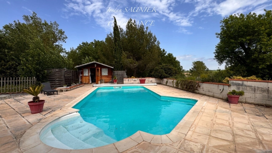 Photos 2 - Équestre - PROPRIÉTÉ D’EXCEPTION EN PLEINE CAMPAGNE – 292 m² – 2 HECTARES – GÎTE – PISCINE – CALME ABSOLU proche de CARAMAN (31)