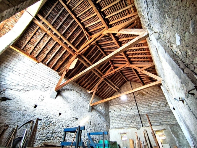 Photos 9 - Rurale - Grange à réhabiliter 265m² - PERRIGNIER (74)