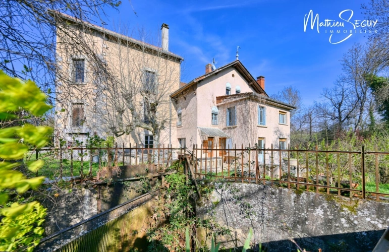 Photos 3 - Touristique - Ancien Moulin sur 1,3 Ha de terrain à MESSIMY (69)