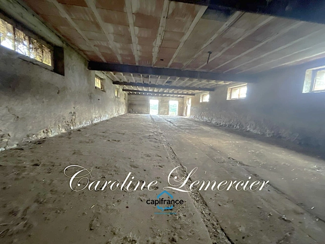 Photos 3 - Rurale - Maison à vendre 0 pièces proche de CONNERRE (72) GRANGE EN PIERRE DE 170 M² AVEC GRNIER SUR TOUTE LA SUPERFICIE , 2500 m² terrain en campagne