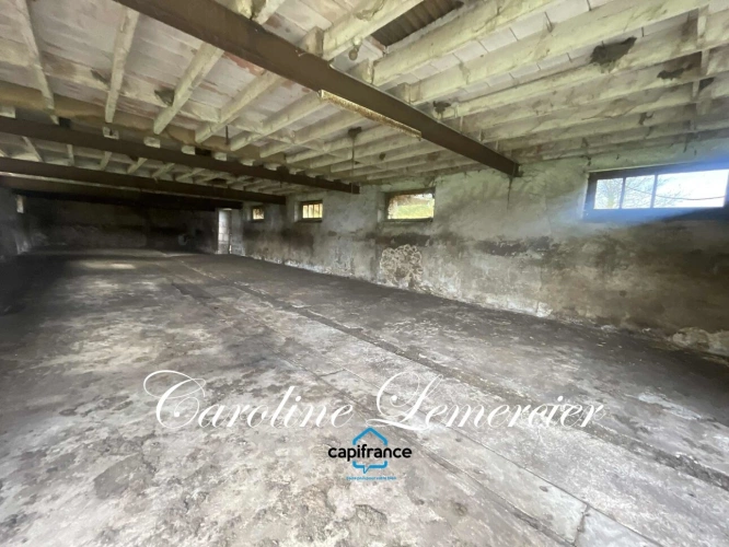 Photos 6 - Rurale - Maison à vendre 0 pièces proche de CONNERRE (72) GRANGE EN PIERRE DE 170 M² AVEC GRNIER SUR TOUTE LA SUPERFICIE , 2500 m² terrain en campagne