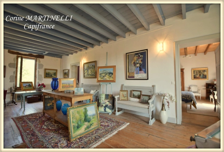 Photos 14 - Prestige - Propriete à vendre 22 pièces proche de AGEN (47) 4 habitations 885 m² + dépendances, 27 ha