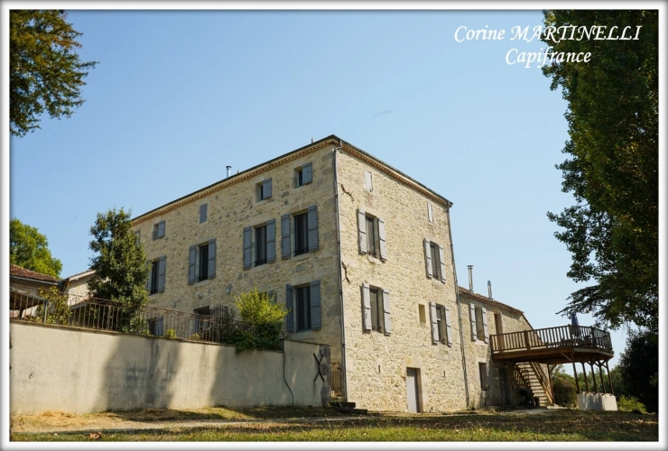 Photos 36 - Prestige - Propriete à vendre 22 pièces proche de AGEN (47) 4 habitations 885 m² + dépendances, 27 ha