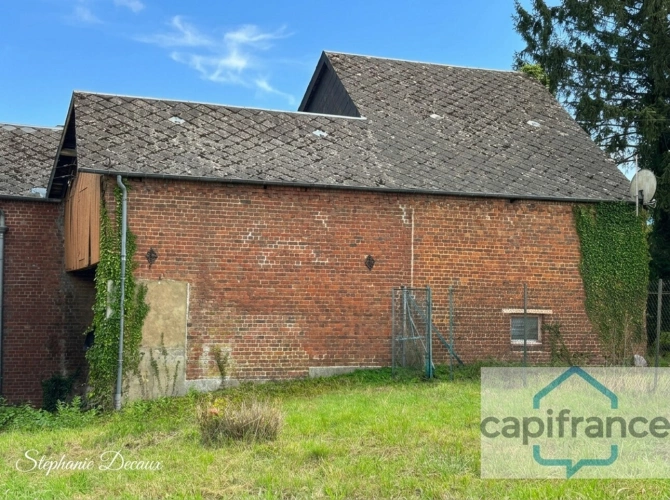 Photos 2 - Rurale - A VENDRE : Grange aménageable 270 m2 + Terrain 720 m2 – Centre GLAGEON (59132)