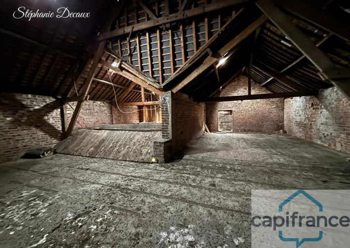 Photos 4 - Rurale - A VENDRE : Grange aménageable 270 m2 + Terrain 720 m2 – Centre GLAGEON (59132)
