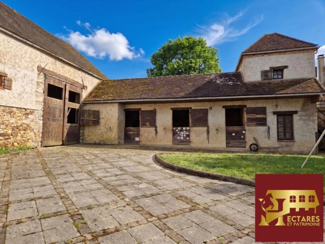 Photos 2 - Équestre - Maison avec boxes et 1.2 ha  à 45 minutes Fontainebleau
