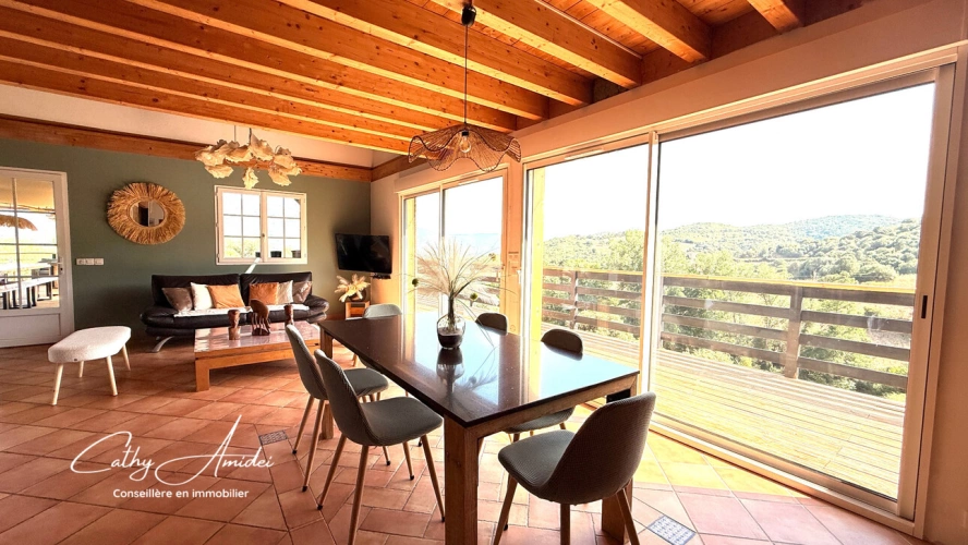 Photos 3 - Prestige - PRATAVONE (Corse) : Propriété 10 pièces avec piscine et chalet indépendant