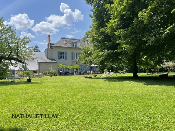 Photos 1 - Prestige - Saint-Jean-le-Blanc, proche Orleans, à vendre, maison de Maitre du XIXème de 423 m² habitables, avec piscine, parc arboré de 4 655 m²