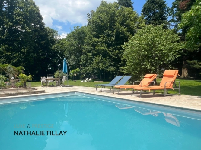 Photos 3 - Prestige - Saint-Jean-le-Blanc, proche Orleans, à vendre, maison de Maitre du XIXème de 423 m² habitables, avec piscine, parc arboré de 4 655 m²
