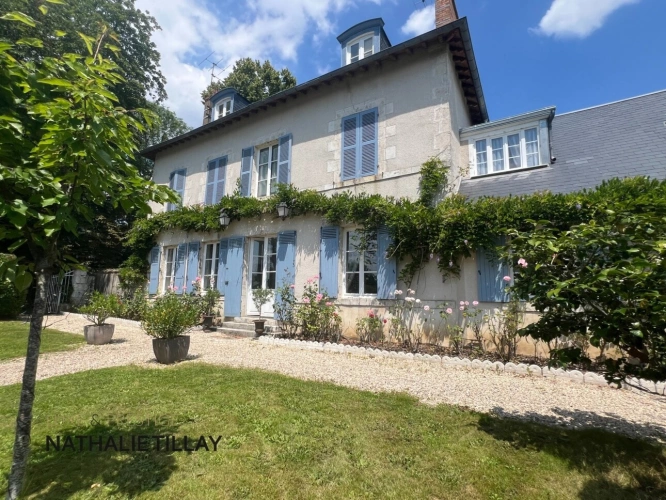 Photos 5 - Prestige - Saint-Jean-le-Blanc, proche Orleans, à vendre, maison de Maitre du XIXème de 423 m² habitables, avec piscine, parc arboré de 4 655 m²