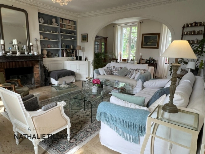 Photos 9 - Prestige - Saint-Jean-le-Blanc, proche Orleans, à vendre, maison de Maitre du XIXème de 423 m² habitables, avec piscine, parc arboré de 4 655 m²