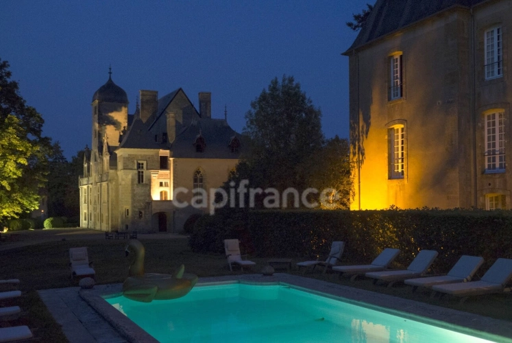 Photos 8 - Prestige - Magnifique Domaine Historique de CHATILLON-en-BAZOIS (58) 2 Châteaux 1 tour de défense plus de 40 pièces sur 5,8 HA