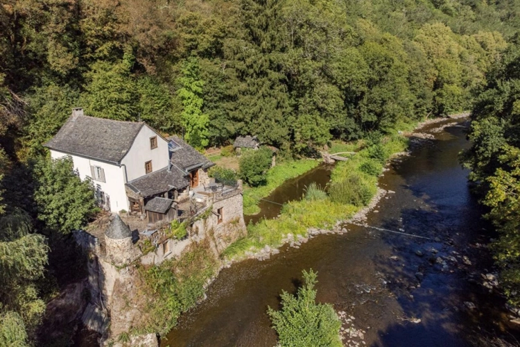 Photos 2 - Rurale - Ancien moulin au bord du Viaur -Vue magnifique sur l'eau - 185 m² habitables